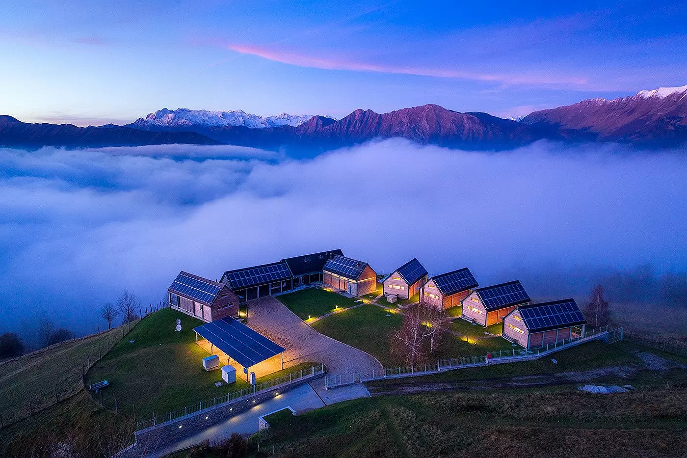 Nebesa Chalets - Mountain retreat in Slovenia's Julian Alps